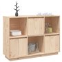 vidaXL Buffet en pin massif 110,5 x 35,1 x 80 cm