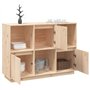 vidaXL Buffet en pin massif 110,5 x 35,1 x 80 cm