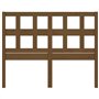 Tête de lit Marron miel 205,5x4x100 cm Bois massif de pin
