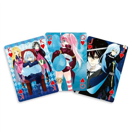 SAKAMI - Ma Renaissance sous Forme de Slime dans Un Autre Monde – That Time I Got Reincarnated as a Slime – 52 Cartes à Jouer –