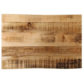 vidaXL Dessus de Table Bord Vivant 60x40x2