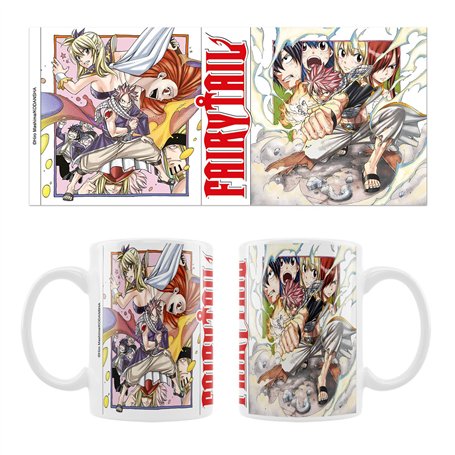 SAKAMI - Fairy Tail - Natsu - Style manga - Tasse - 320 ml - Original & sous licence