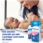 Physiomer Bébé Micro-diffusion - Hygiène du nez -Dispositif médical- Spray nasal 100% eau de mer à partir de 1 mois -​ 115 mL lo