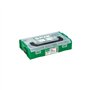 Set comprenant un assortiment de chevilles multi-usages Fischer et un assortiment de vis Spax livrés dans des mallettes de range