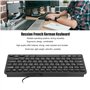 Claviers D'ordinateur Clavier USB Russe Français Allemand Clavier pour Femmes Hommes Enfants Adultes pour