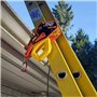Lock Jaw Ladder Grip – Clip de sécurité pour échelle – Se sentir en sécurité sur vos échelles et climb plus sûr (unité simple)