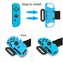 TX 2PCS Brassard Bracelet Elastique Réglable, Nintendo Switch Bracelet avec Emplacement pour Switch Joy-Con Petite poignée Brace