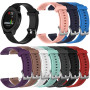Bandes de remplacement pour Garmin Vivoactive 3 / Vivomove / Vivomove HR Fitness Montre 20mm Réglable Sangle en Silicone Souple 