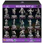 15 Figurines héros et PNJ pour Figurines DND D&D Miniatures et Donjon et Dragons Minis DND pour Jeu de rôle de Table de Jeu de r