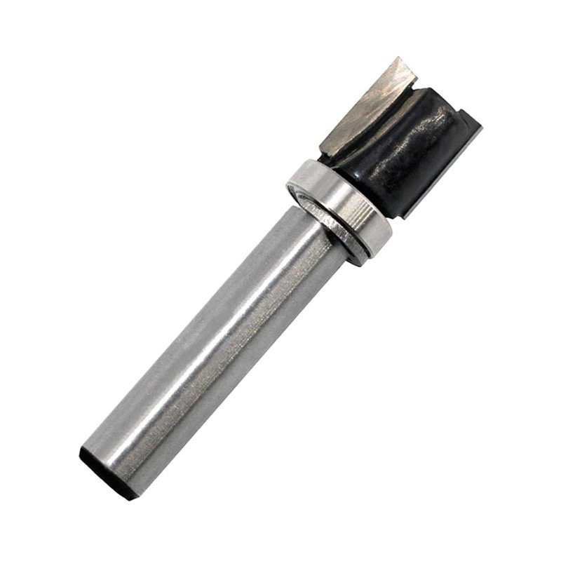 Image secondaire de Saipor - Lot de 3 fraises à affleurer avec tige de 8 mm - Fraises à rainurer pour bois - Routeur - Fraise à copier - Outils de f