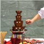 4 Niveaux Fontaine à Chocolat électrique Machine de Fusion de Chocolat Fontaine de Chocolat Fondue Chocolat Electrique Machine à