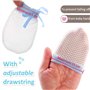 NOCHME Moufles Bebe Naissance Fille Garçon 0-3-6-12 Mois,3 Paires élasticité Réglable Mailles Respirantes Sans Gants De Bébé Nou