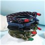 5 pièces tressé bracelets ensemble pour homme femme, bracelet de surf nautique coloré cordon corde marine pour hommes hommes gar