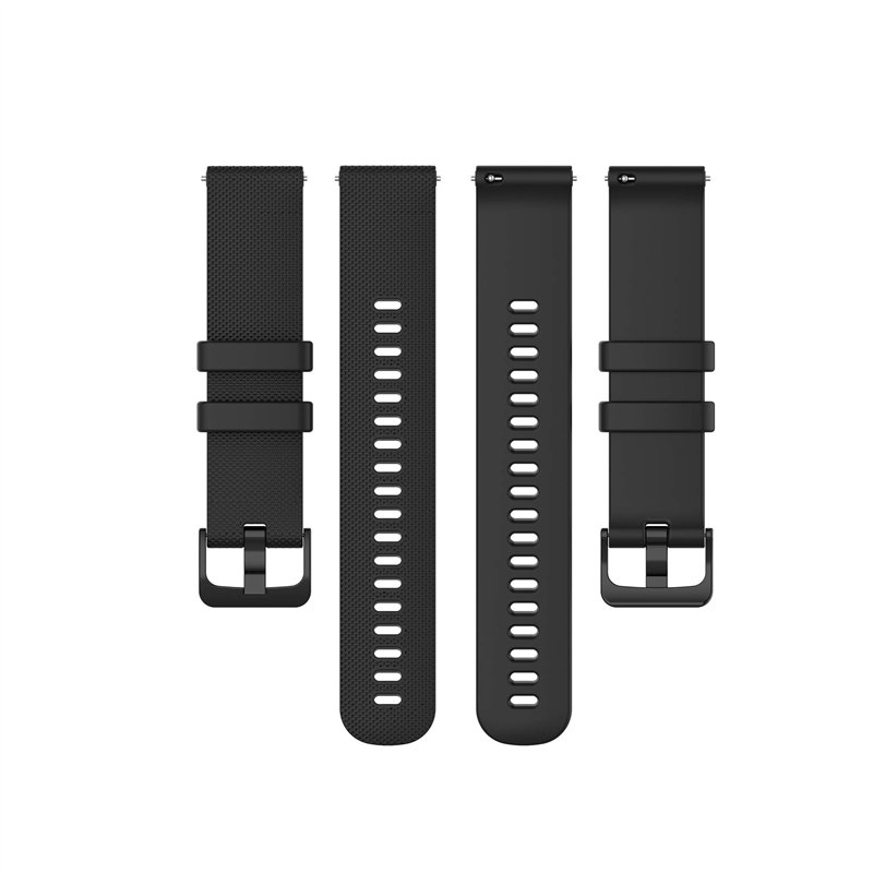 Image secondaire de 20mm Bracelets de Montre, Silicone Souple Multicolore Bande Sport Remplacement Sangle pour Garmin Venu Sq/Garmin Vivoactive 3/Vi