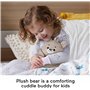 Fisher-Price Veilleuse Ourson/Lucioles 3en1, Boîte à Musique Lumineuse avec Peluche Transportable pour Bébé/Tout-petit, Dès la N