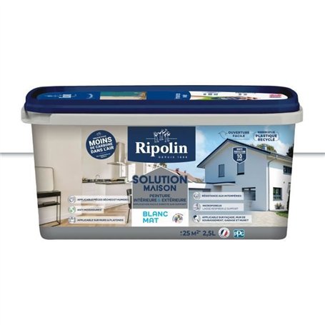 Solution maison blanc mat - RIPOLIN - 2