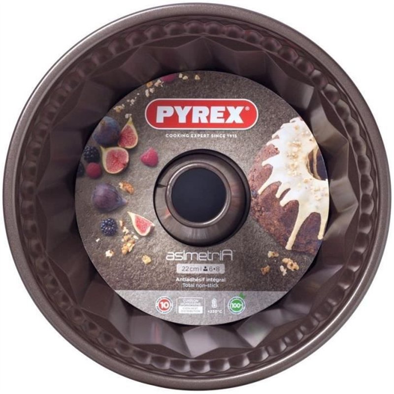 Image secondaire de Moule a kougloff - PYREX - 1452019 - En métal - Antiadhésif - 22 cm