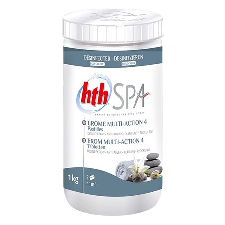 Happy Garden Pastilles 20g Brome Multi-Action 4 pour Spa Gonflable