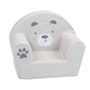 Knorrtoys 68380 Paul Fauteuil pour Enfant en Coton Blanc