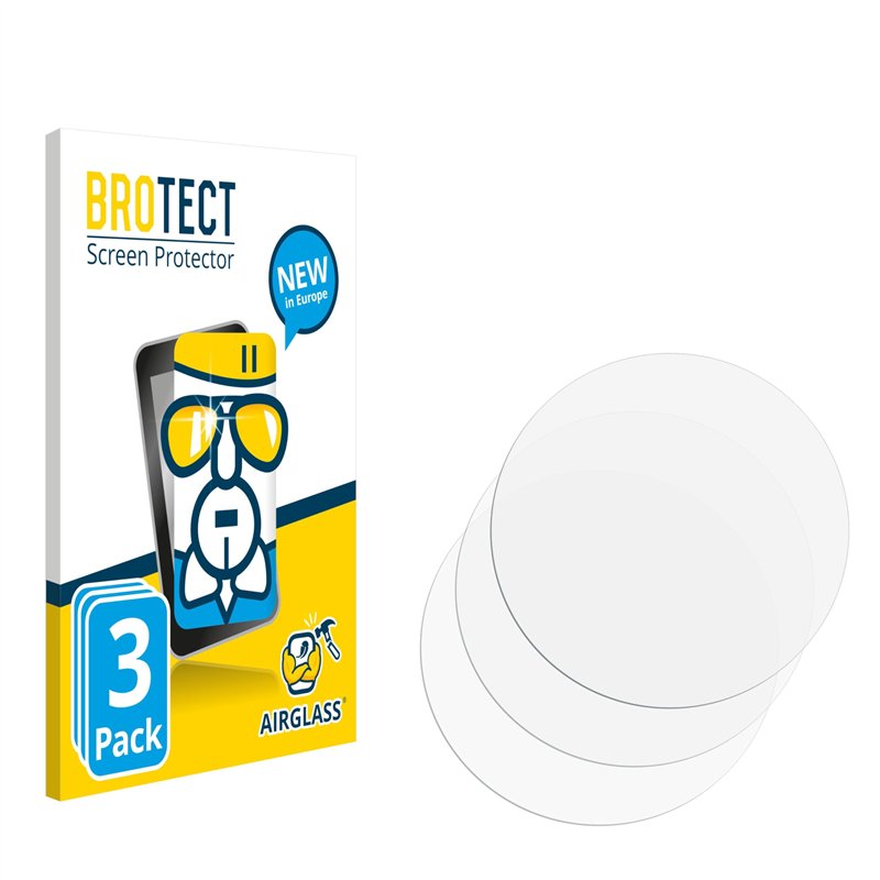 brotect Protection Écran Verre pour Casio Pro Trek PRW-50Y-1BER (3 Pièces) Film Protecteur Vitre 9H [Anti-Rayures, Transparent]