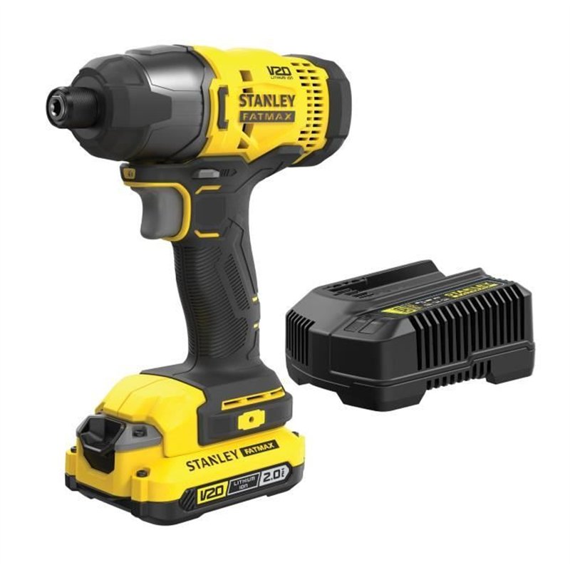 Image secondaire de Visseuse a impacts 165 Nm - 18V - 2800 trs/min, 3100 cps/min, LED - Gamme V20 - STANLEY FATMAX, SFMCF800D1K-QW