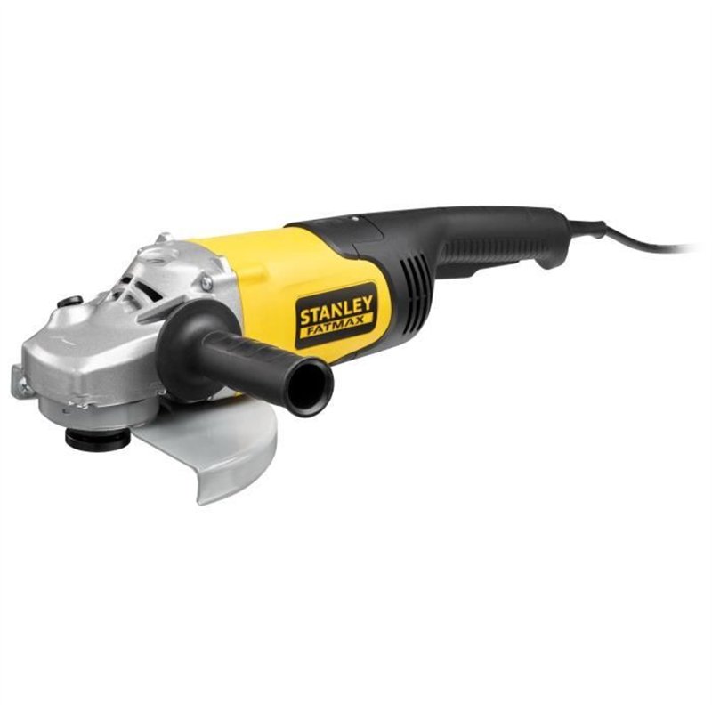 Meuleuse 1 main 230mm - 2000W - Ø 230mm, 6500 trs/min, Poignée latérale 3 positions - STANLEY FATMAX, FMEG232-QS