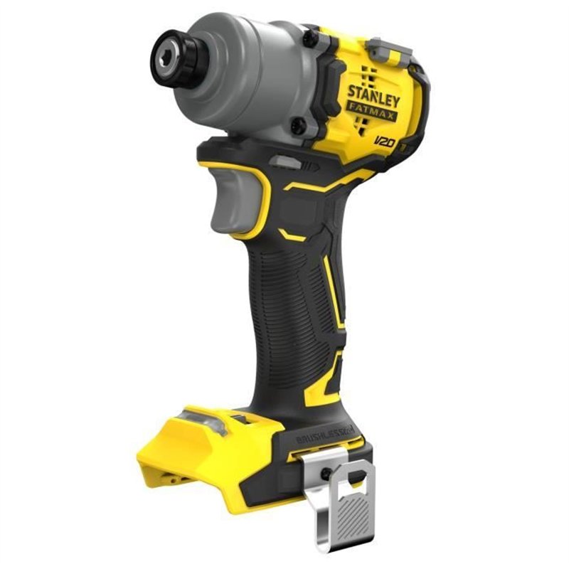 Visseuse à impacts BRUSHLESS 203 Nm - 18V - 3200 trs/min, 4200 cps/min, LED - Gamme V20 - STANLEY FATMAX, SFMCF830B-XJ