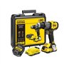 Perceuse visseuse a percussion - STANLEY - SFMCD725D2K-QW - 80 Nm - 18V - 0-500/2000 trs/min