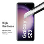 AOKUMA Samsung Galaxy S23 Verre Trempé, [Lot de 2] Protection d'écran Samsung Galaxy S23 [0.26mm] [Extrêmement résistant aux ray