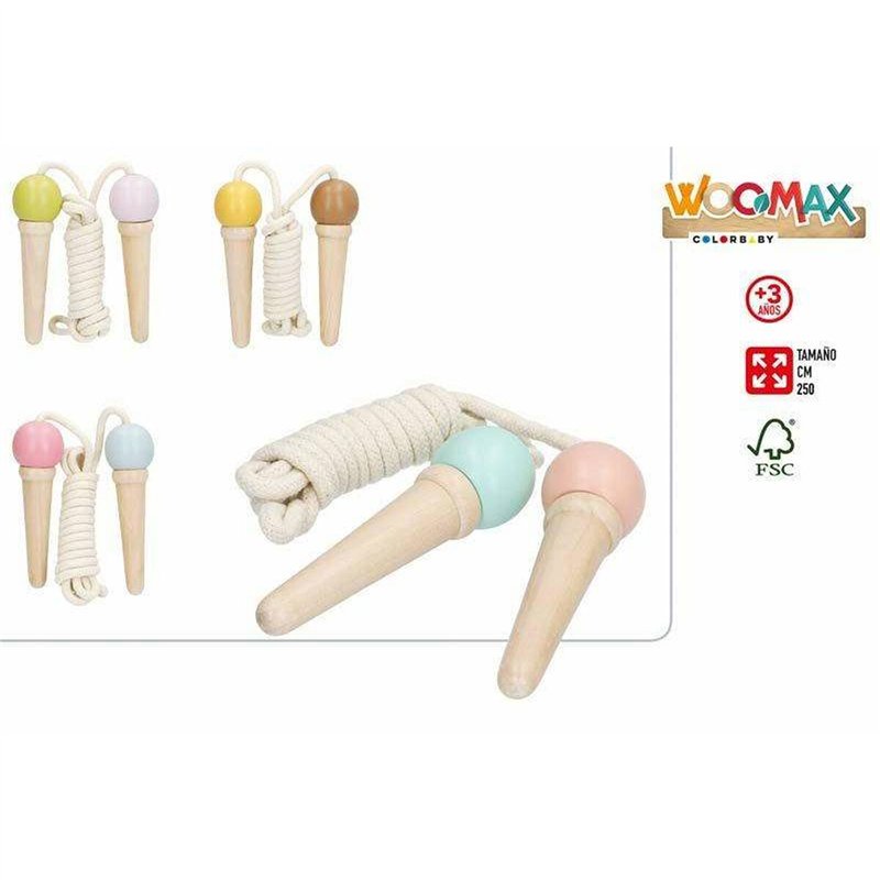 Image secondaire de Corde à Sauter avec Poignées Colorbaby