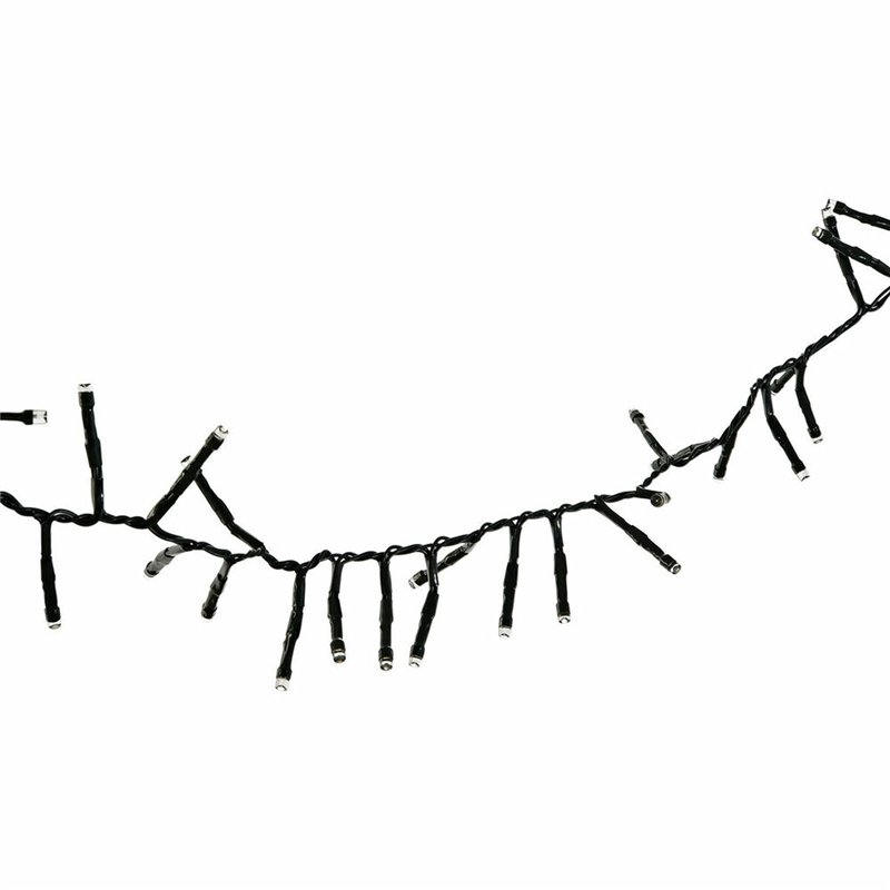 Image secondaire de Bande lumineuse DKD Home Decor LED Blanc Jaune PVC (5 x 1 x 200 cm) (2 pcs)