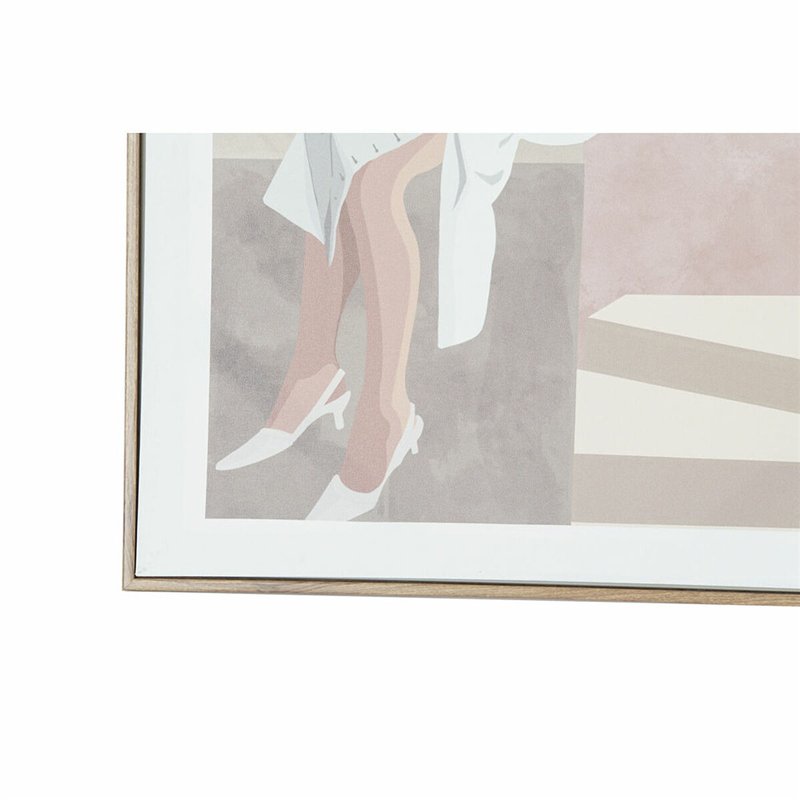 Image secondaire de Cadre DKD Home Decor Femme (2 Unités) (50 x 3 x 70 cm)