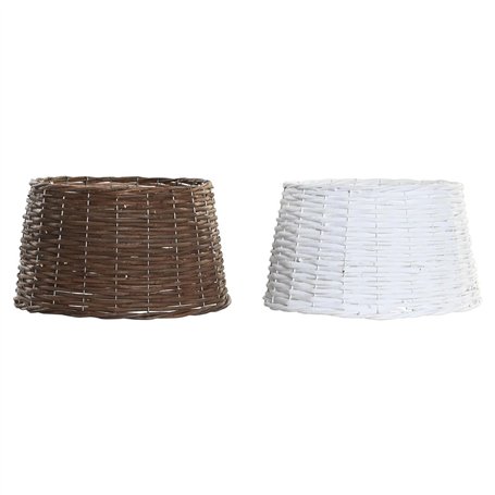Jupe pour l'arbre de Noël DKD Home Decor osier (39 x 39 x 22 cm) (2 Unités)