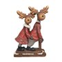 Décorations de Noël DKD Home Decor Résine Renne (13 x 6 x 18 cm) (4 Unités)