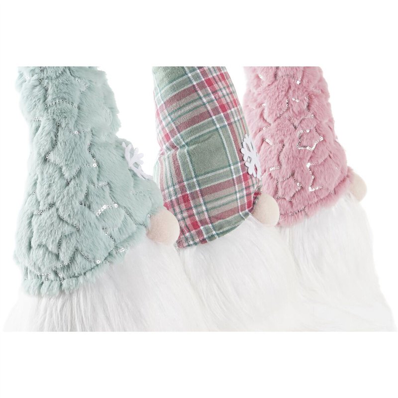 Image secondaire de Décoration DKD Home Decor Gnome Polyester (17 x 16 x 54 cm) (3 Unités)