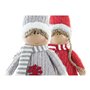 Figurine Décorative DKD Home Decor Noël Poupée Polyester (17 x 9 x 79 cm) (2 Unités)