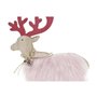 Décorations de Noël DKD Home Decor Polyester MDF Renne (23 x 5 x 16 cm) (4 Unités)