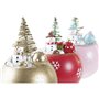 Décorations de Noël DKD Home Decor MDF (8 x 8 x 11 cm) (3) (3 Unités)