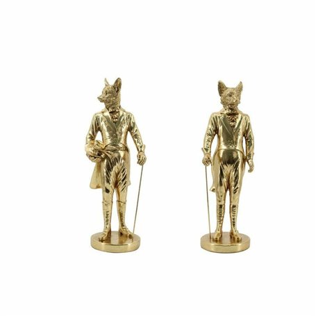 Figurine Décorative DKD Home Decor Aluminium Résine (15 x 12