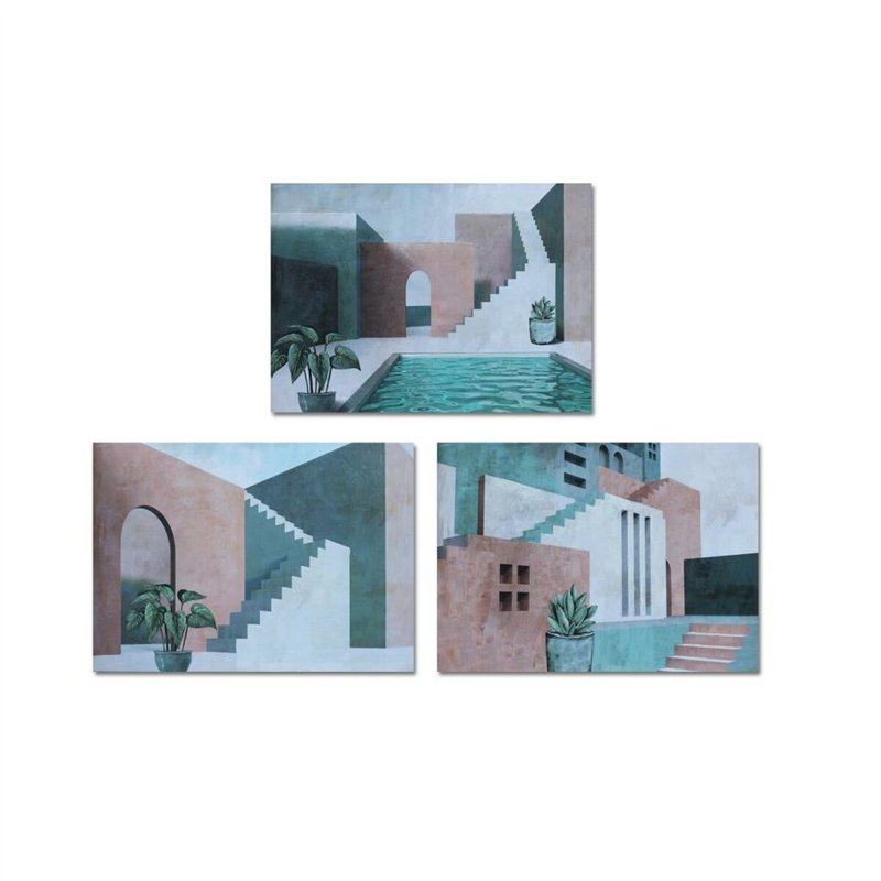 Cadre DKD Home Decor Maison (70 x 1,8 x 50 cm)