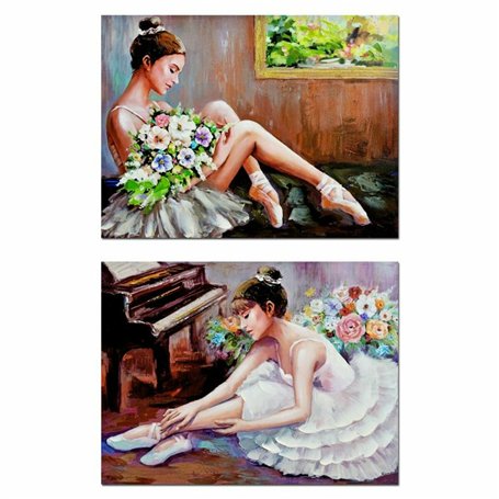 Cadre DKD Home Decor (80 x 3 x 60 cm) (2 Unités)