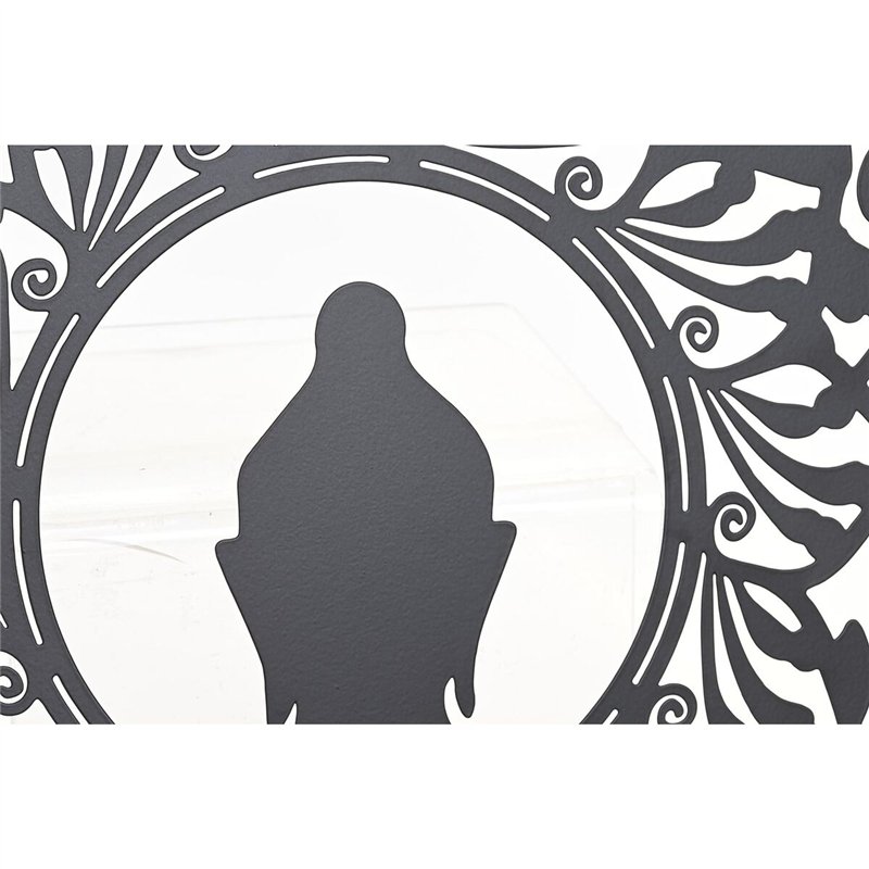 Image secondaire de Décoration murale DKD Home Decor Métal Buda Oriental (2 Unités) (40 x 1 x 40 cm)