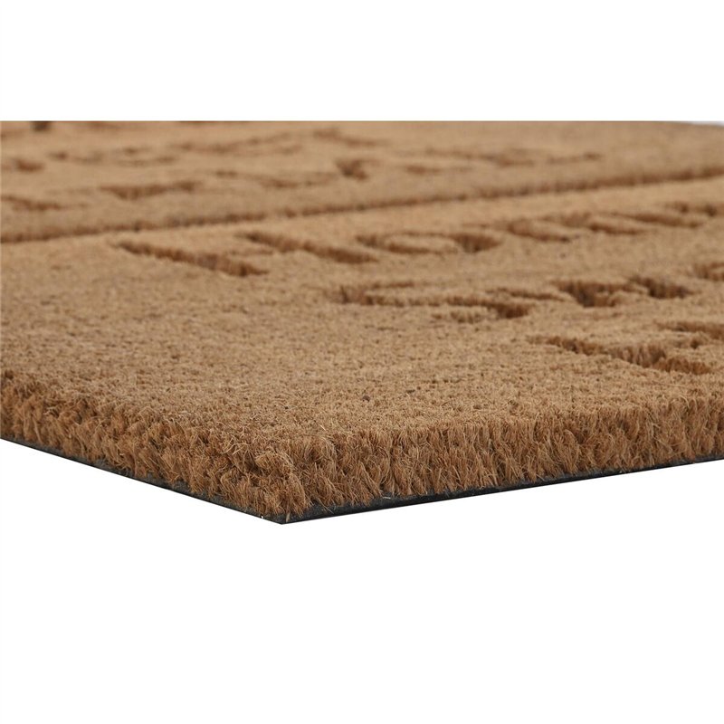 Image secondaire de Paillasson DKD Home Decor Marron Caoutchouc Coco (75 x 45 x 2,3 cm) (2 Unités)