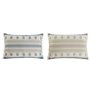 Coussin Home ESPRIT Bleu Beige 60 x 10 x 45 cm (2 Unités)
