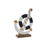 Figurine Décorative Home ESPRIT Blanc Naturel Blue marine 34 x 9 x 45 cm