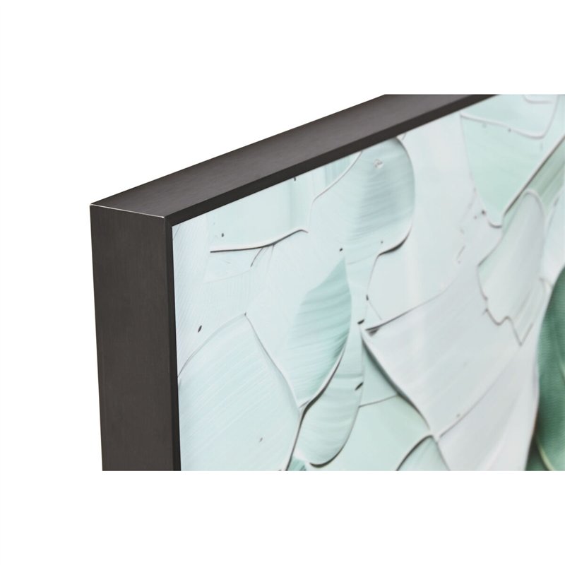 Image secondaire de Cadre Home ESPRIT Vert Palmiers Tropical 80 x 3,5 x 120 cm (2 Unités)