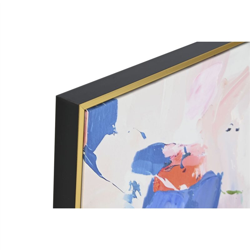 Image secondaire de Cadre Home ESPRIT Abstrait Urbaine 122,5 x 3,5 x 82,5 cm (2 Unités)