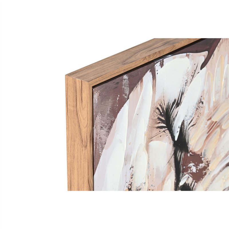 Image secondaire de Cadre Home ESPRIT Marron Gris Eléphant Colonial 60 x 3,5 x 90 cm (2 Unités)