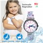 Kiddus Montre Bracelet Éducative pour Enfants. Analogique avec Exercices. Mécanisme en Quartz Japonais