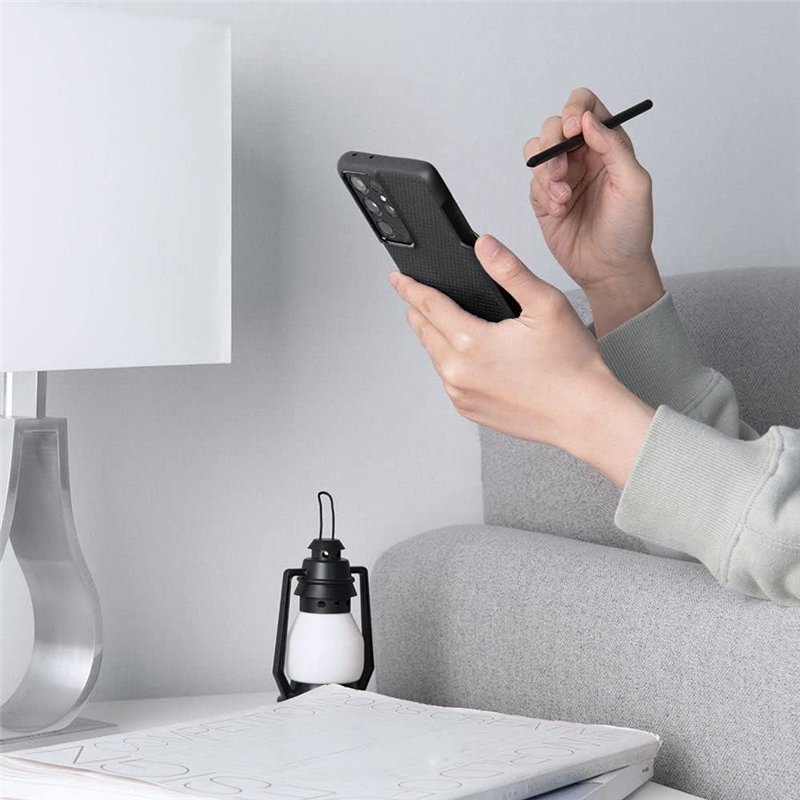 Image secondaire de Spigen Liquid Air P Coque Compatible avec Samsung Galaxy S21 Ultra - Noir